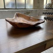 XL thuja root wooden dish