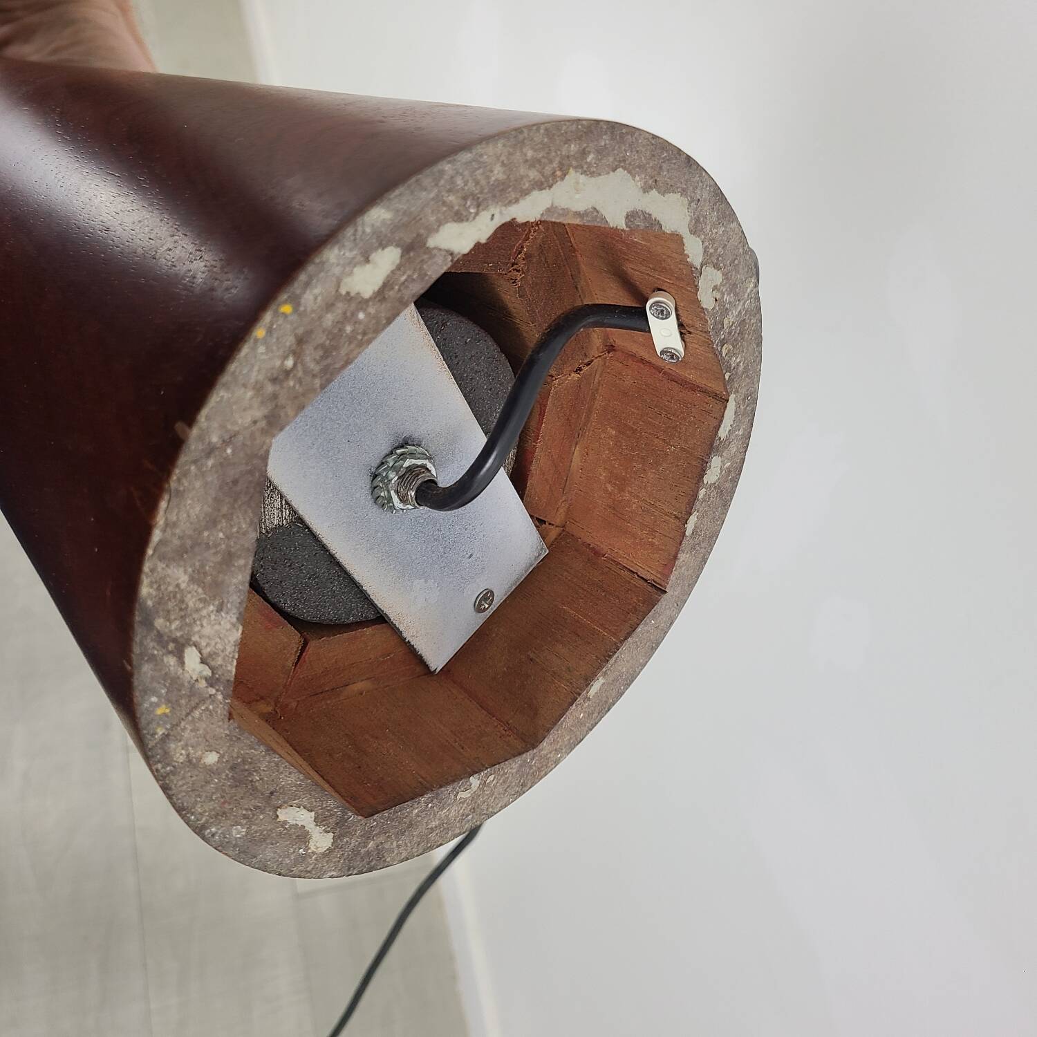 J1 Diabolo floor lamp design Joseph André Motte vintage Diderot edition