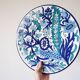 Large ceramic dish from Spain