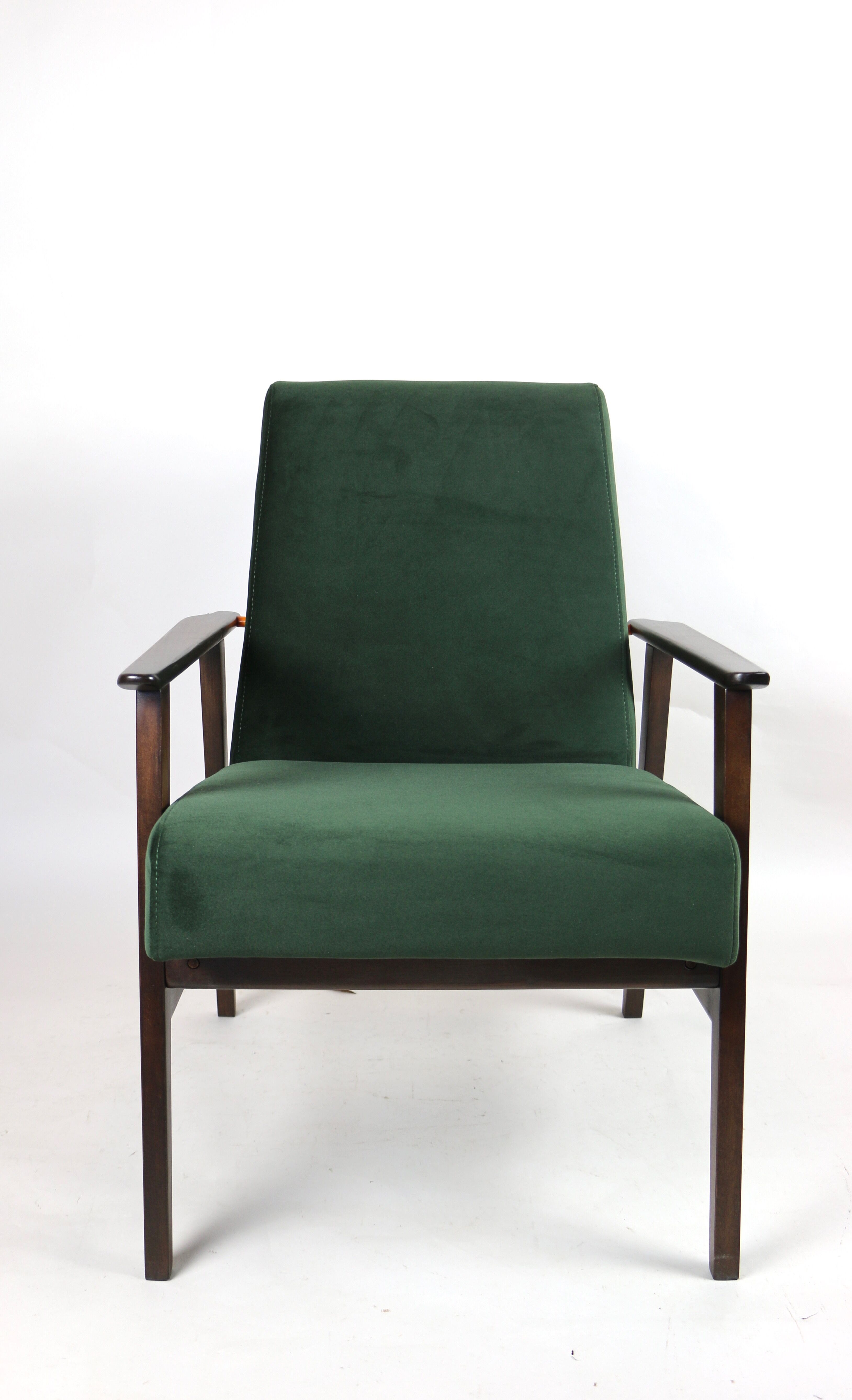 Fauteuil vert années 1970