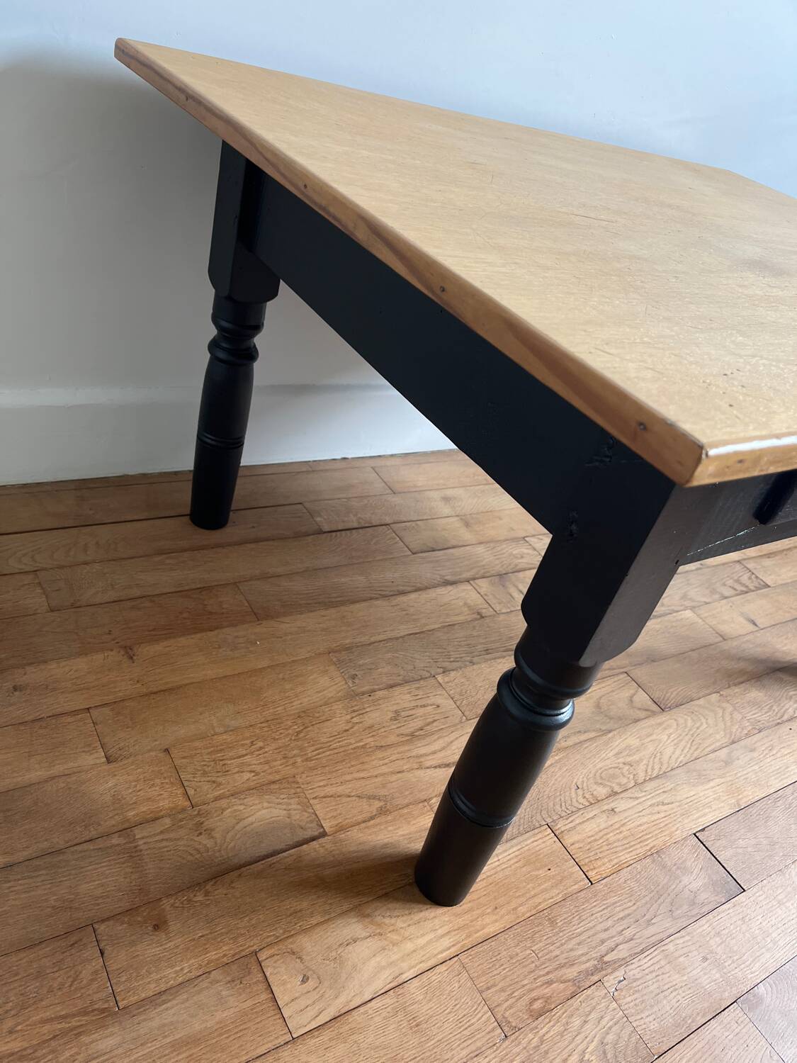Restored farmhouse coffee table