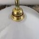 Pair of vintage wall lamps in enamelled sheet metal electrified to nine