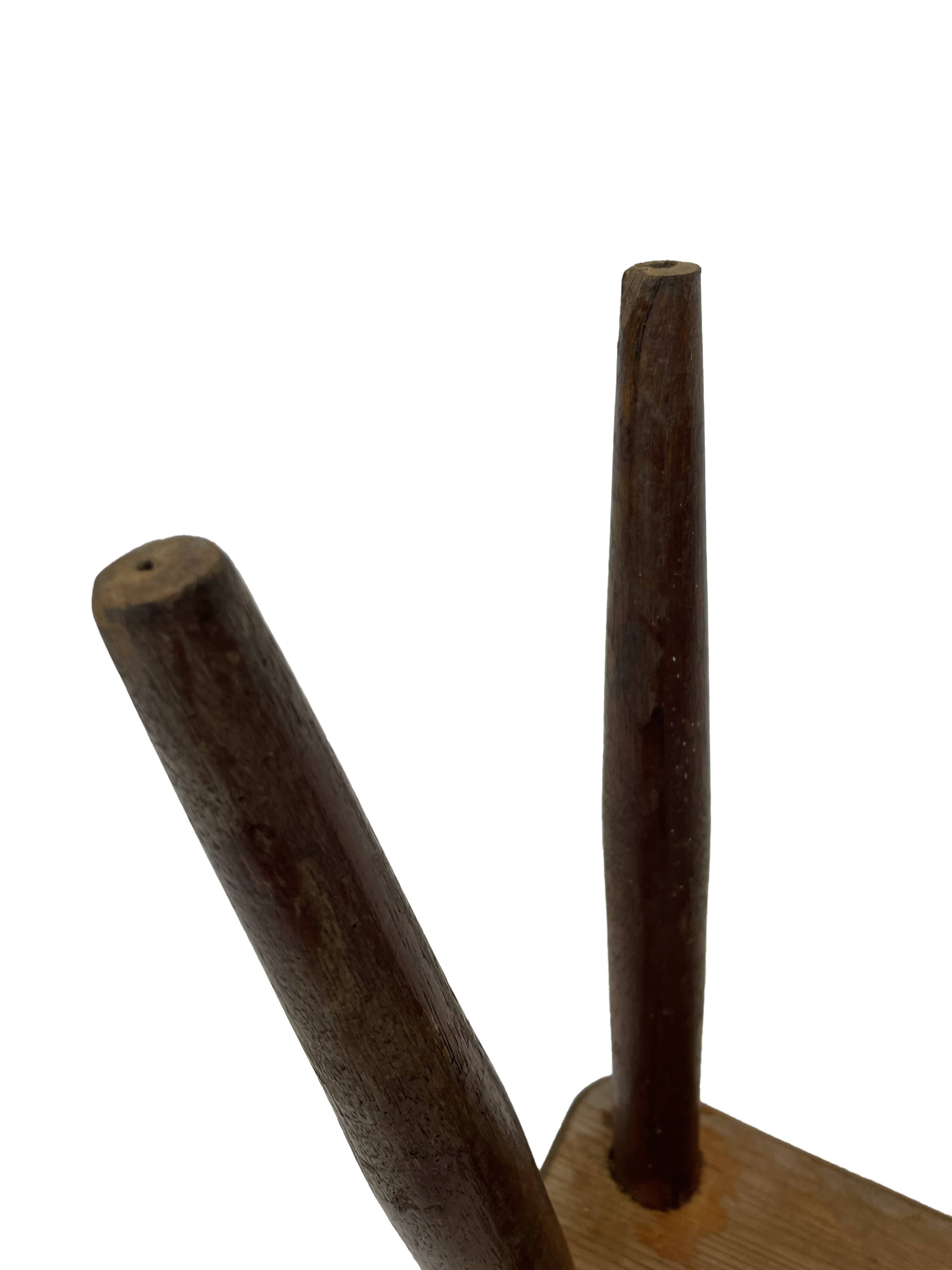 Small wabi sabi table 1950s design minimalist brutalist