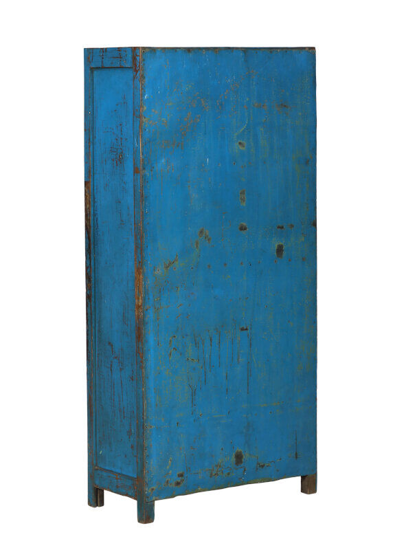 Floor library 4 tablets wood old teak piece of origin india 77x36x165cm