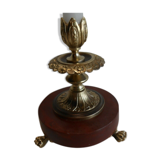 Small bronze candlestick