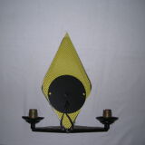 Double wall lamp from the 50s