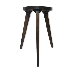 Tabouret vintage pieds compas 1950