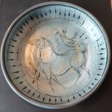 Large ceramic wall plate – Atelier Roy Montgolfier – unique piece