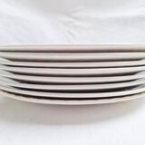 Assiettes plates Sarreguemines modèle Nomeny