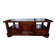 Louis Philippe style coffee table in cherry wood with large drawers.