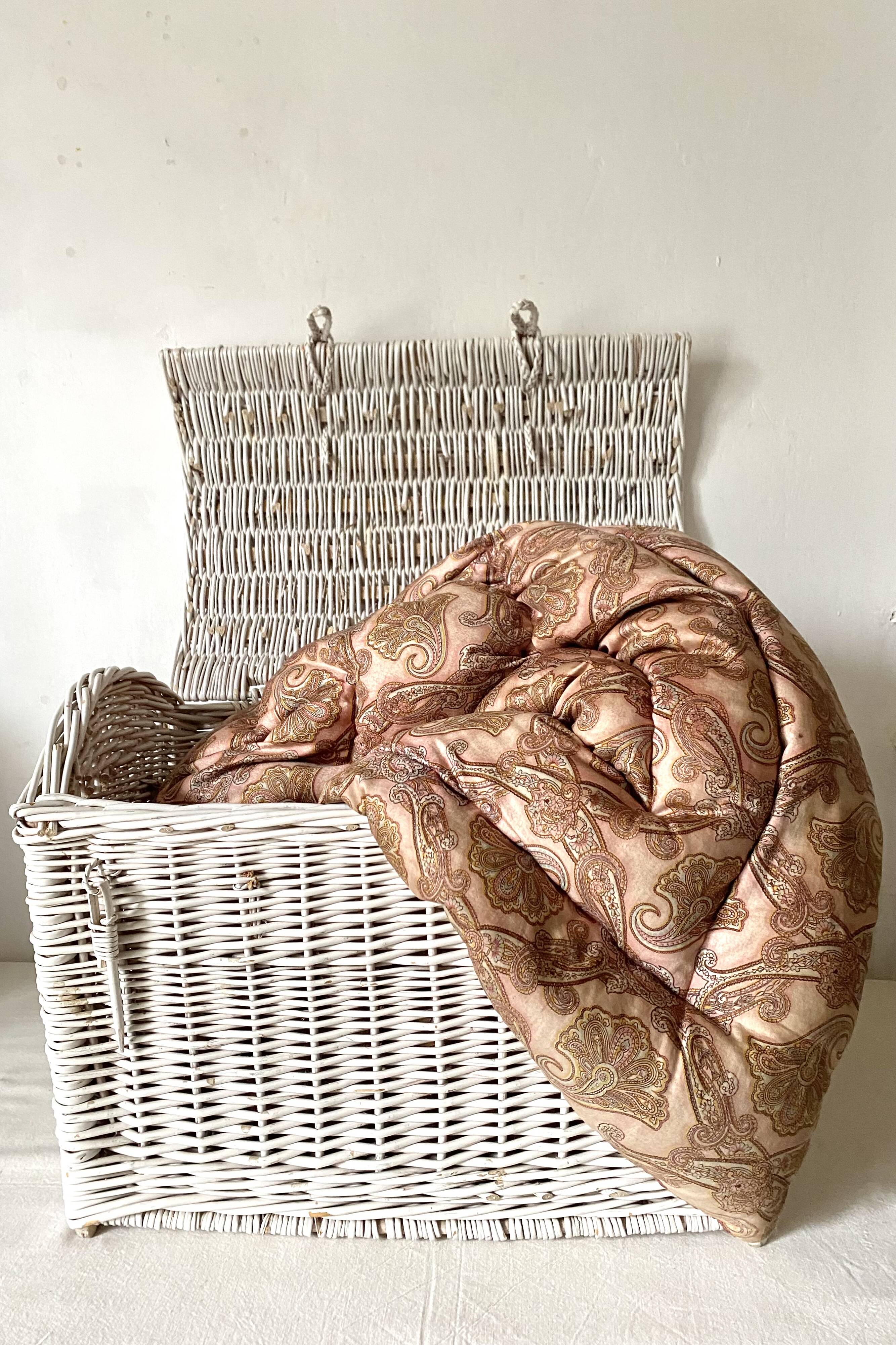 Rattan chest, storage trunk