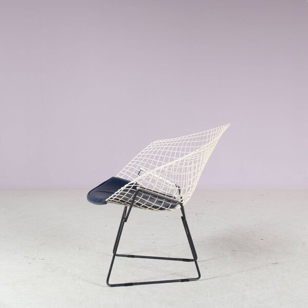 Chaise « Little Diamond » des années 1950 par Harry Bertoia pour Knoll International, États-Unis