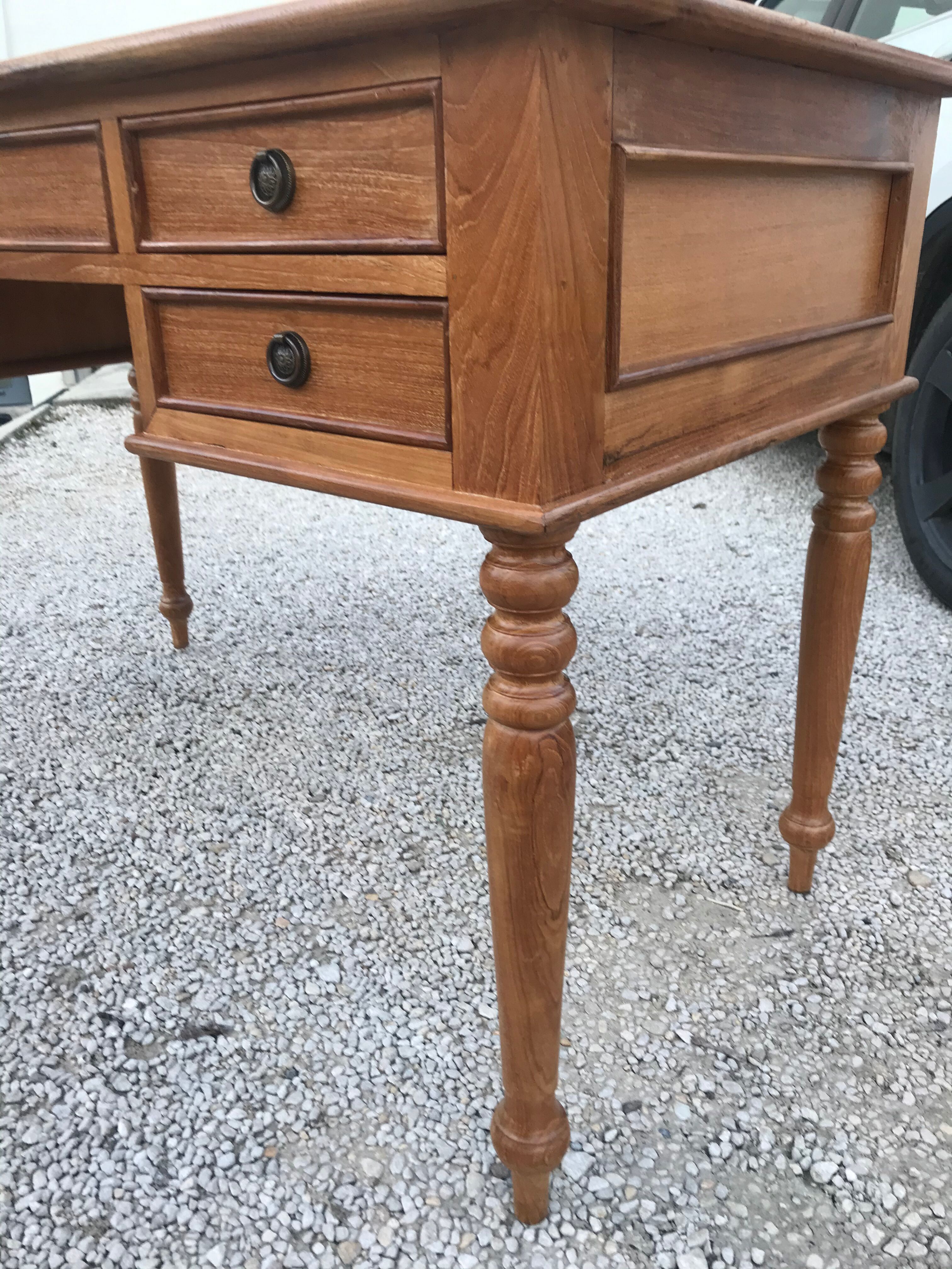 Louis XVI style flat desk