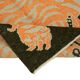 Turkish Handknotted Wool Tiger Rug  130 cm x 208 cm