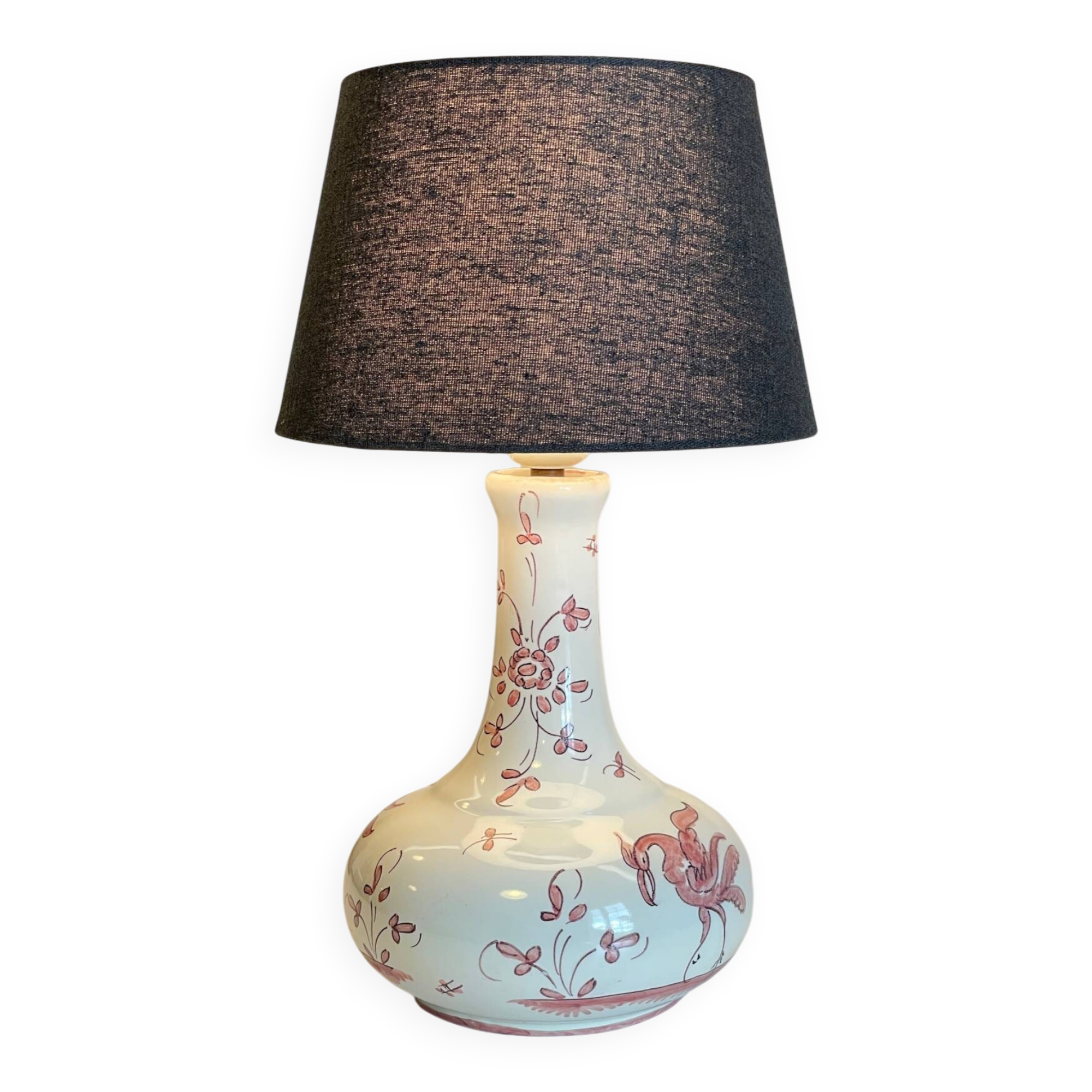 LAMP Faïencerie du MATET France Vintage