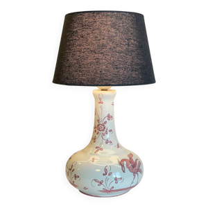 lampe vintage faïencerie - france