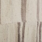 Vintage Anatolian Striped Hemp Kilim Rug