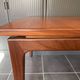 Table extensible scandinave en teck 150/225x86cm vintage an60