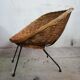 Rattan armchairs