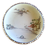 Rice dish with snowy landscape decoration 1830 Japan