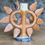 Aurelio FLORES, tree of life shaped candlestick