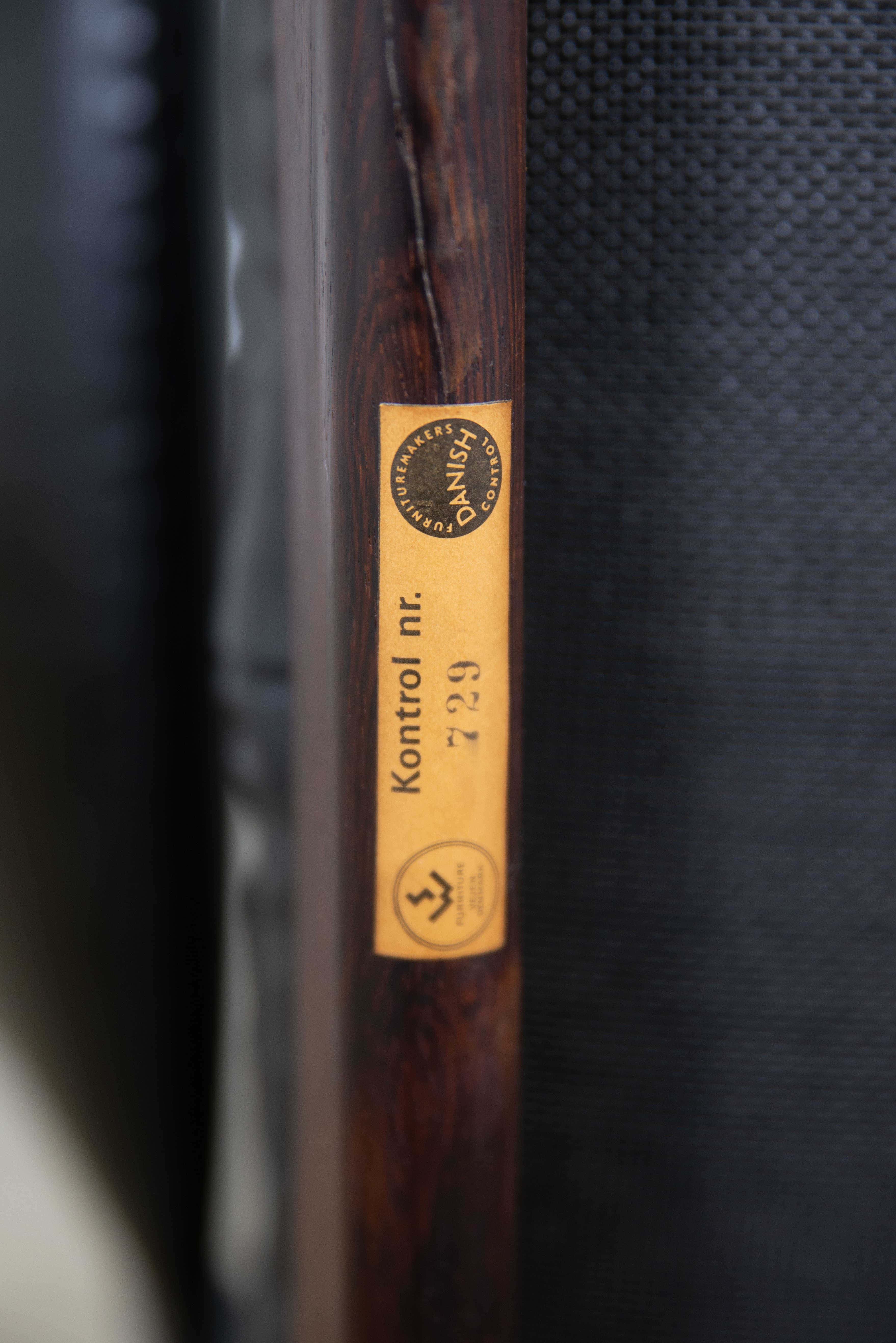 Rosewood Modus Lounge Chair by Kristian Vedel for Søren Willadsen Møbelfabrik, 1960s