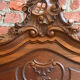 Antique oak sideboard, Louis XV rococo style, late 19th century.