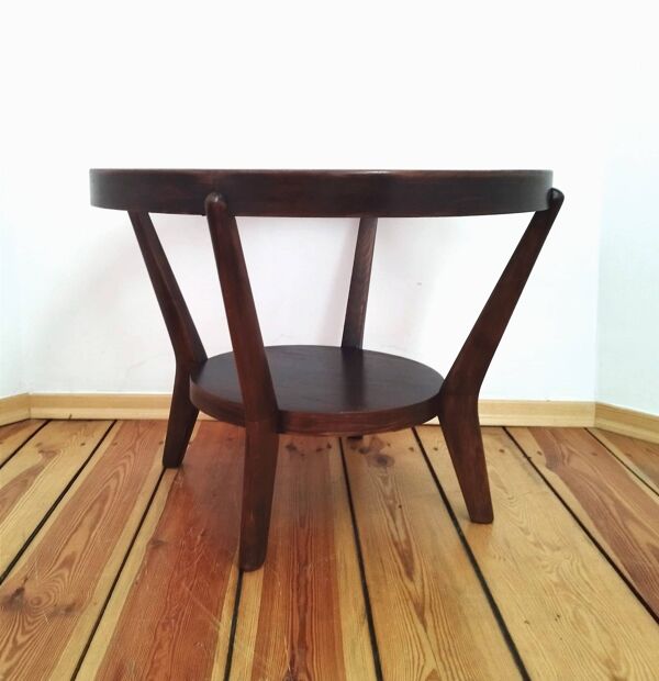 Table basse attribuée à K. Kozelka pour Interier Praha, Tchécoslovaquie, années 1930