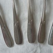 12 petites cuillers en metal argente orfevre sfam