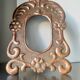 Art nouveau copper metal frame 31 cm x 19 cm