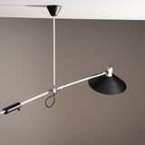 Lampe de plafond à contrepoids JJM Hoogervorst Anvia Pays-Bas 1957