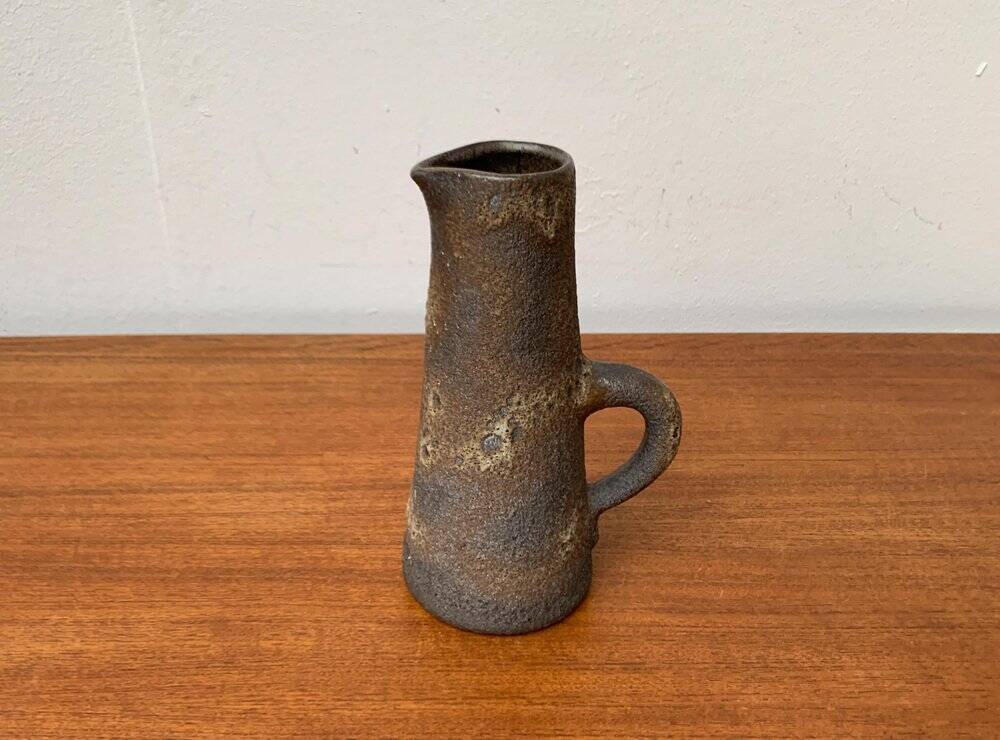 Brutalist vase from West German pottery WGP Fat Lava from the 1960s by Jopeko.