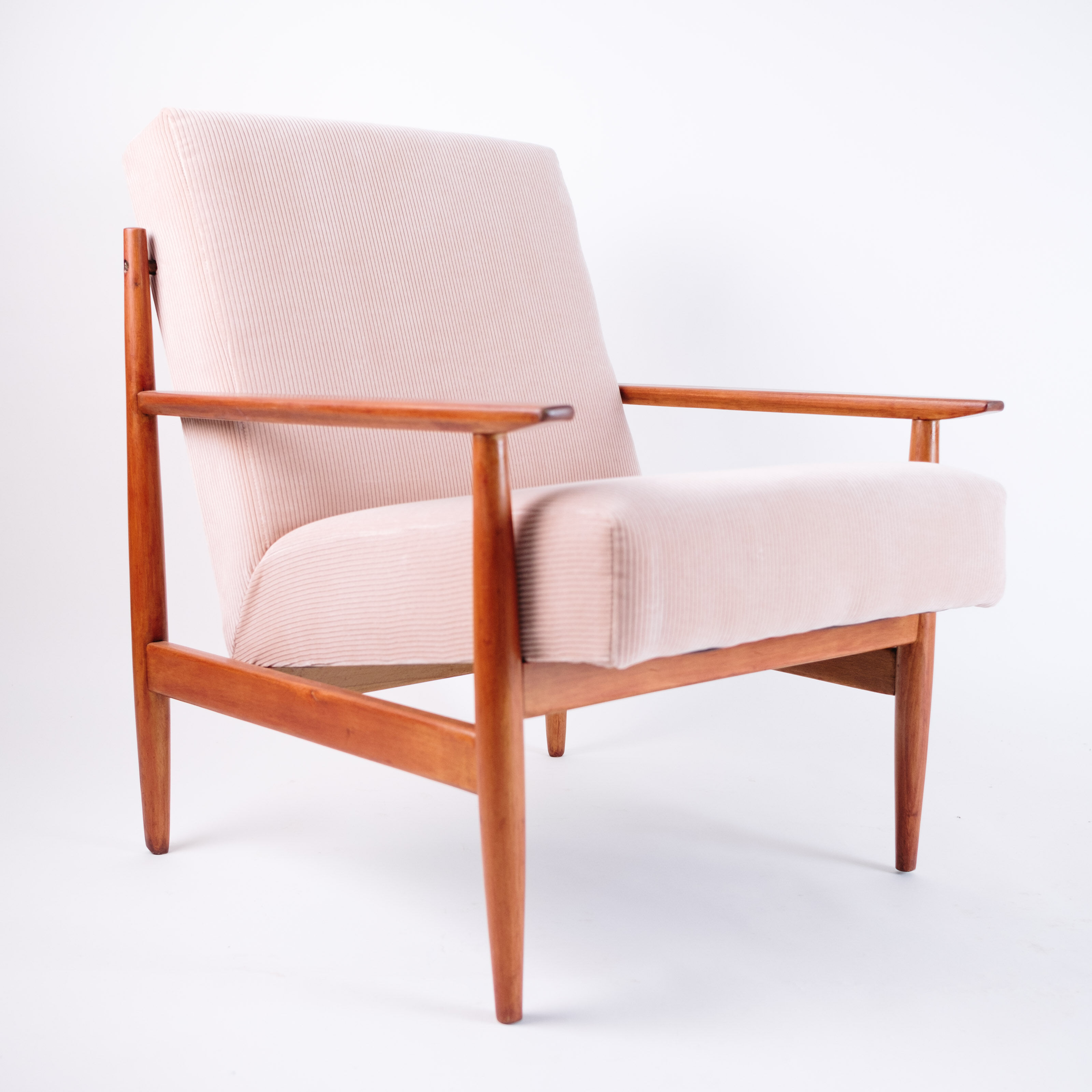 Dusted pink armchair