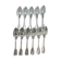 11 tablespoons Christofle silver metal