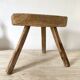 Brutalist tripod farm stool