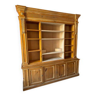 Bibliothèque en pin massif
