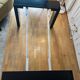 Roche Bobois black lacquered console table