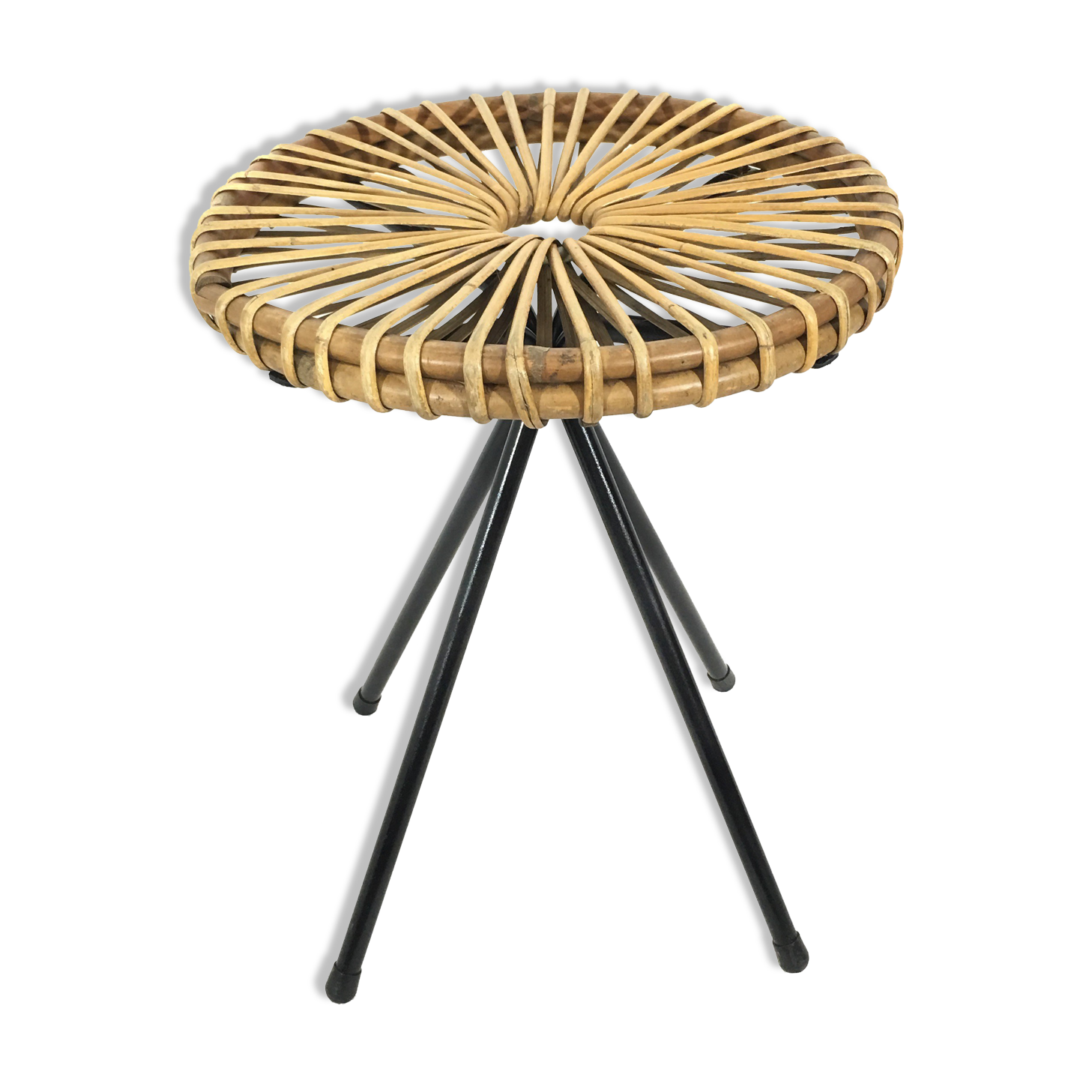 Dirk Van Sliedregt for Rohe Noordwolde rattan stool