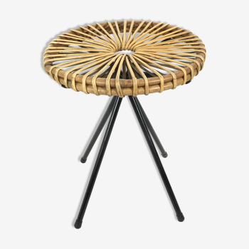 Dirk Van Sliedregt for Rohe Noordwolde rattan stool