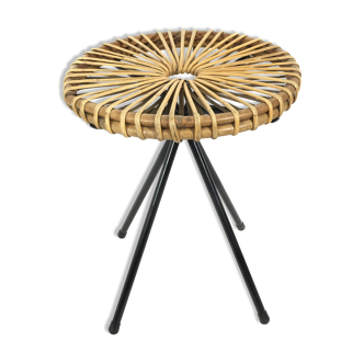 Dirk Van Sliedregt for Rohe Noordwolde rattan stool