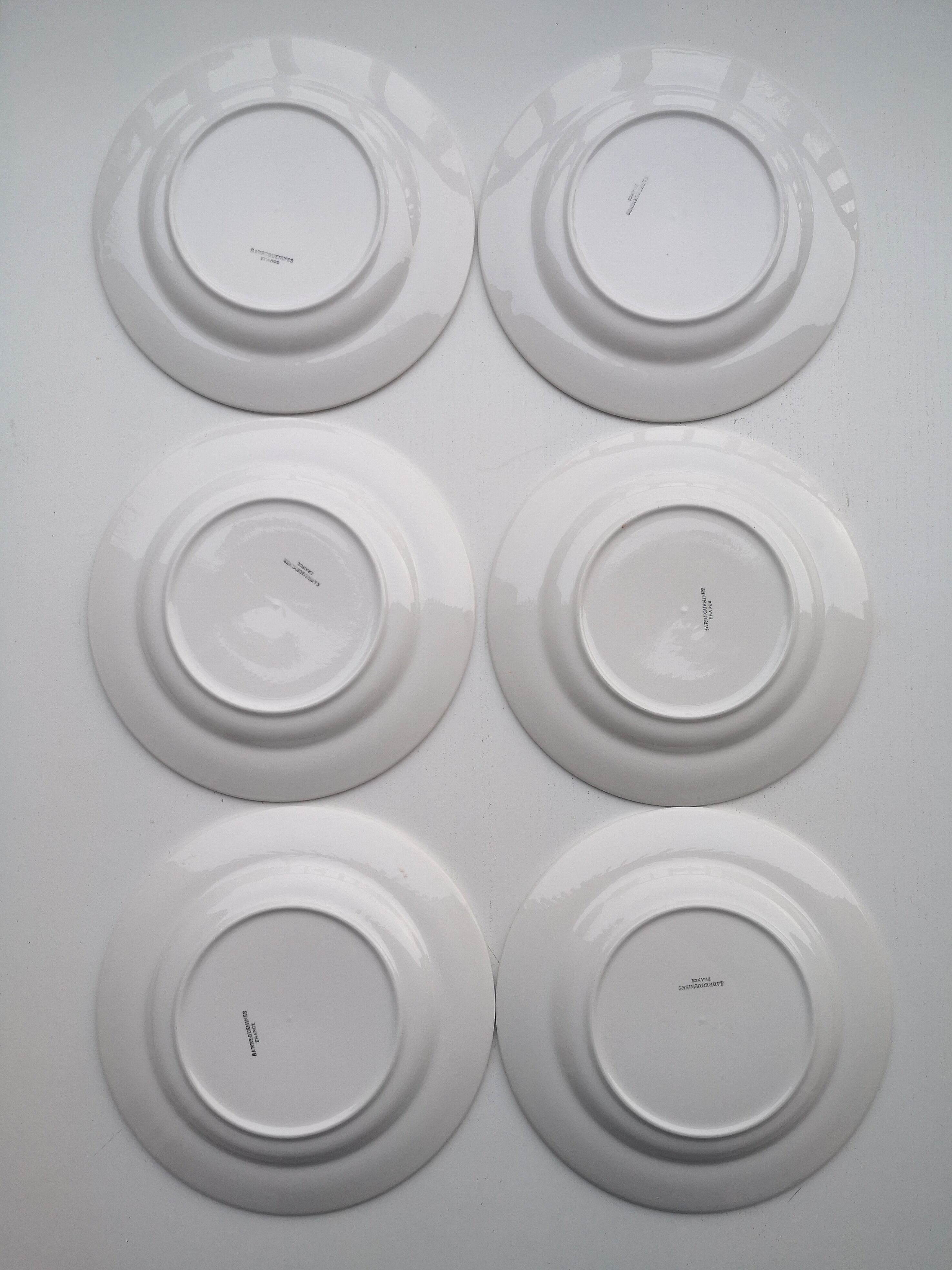 Flat plates Sarreguemines