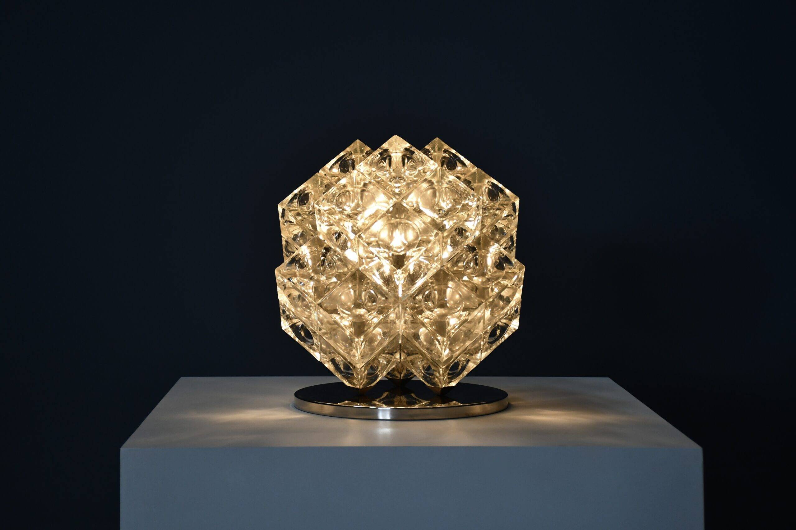 Albano Poli 'Eclisse' table lamp by Poliarte