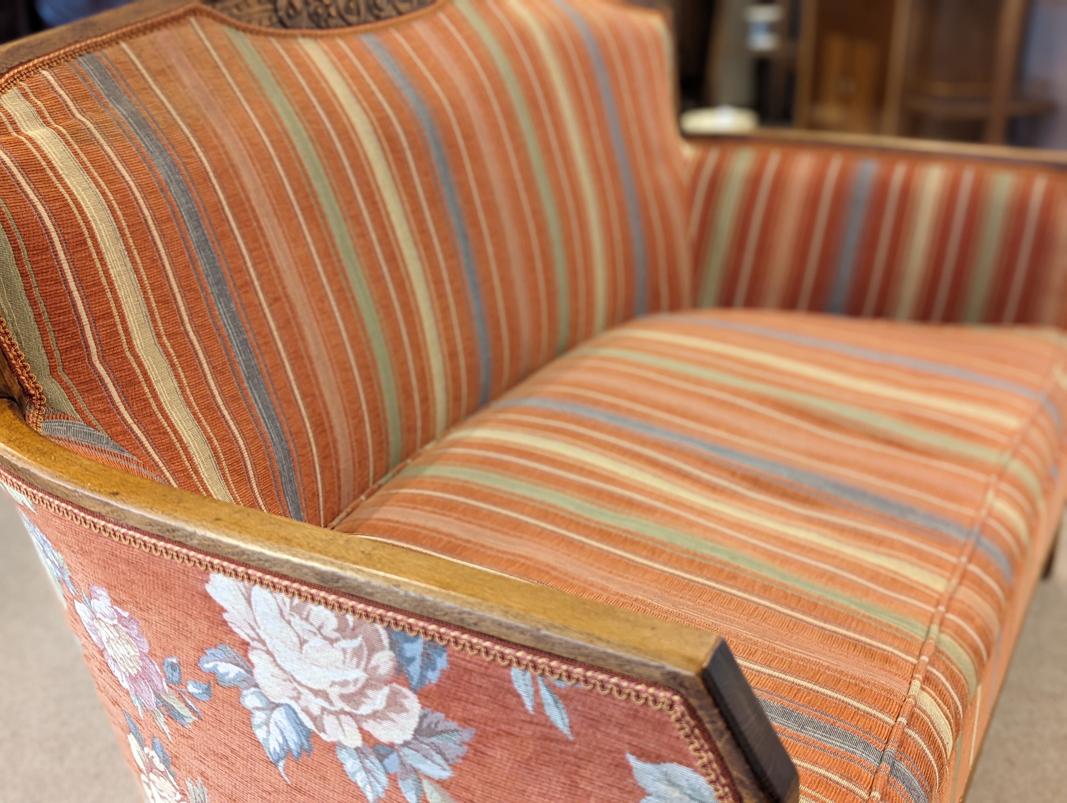 Sofa bench 2 places 40s