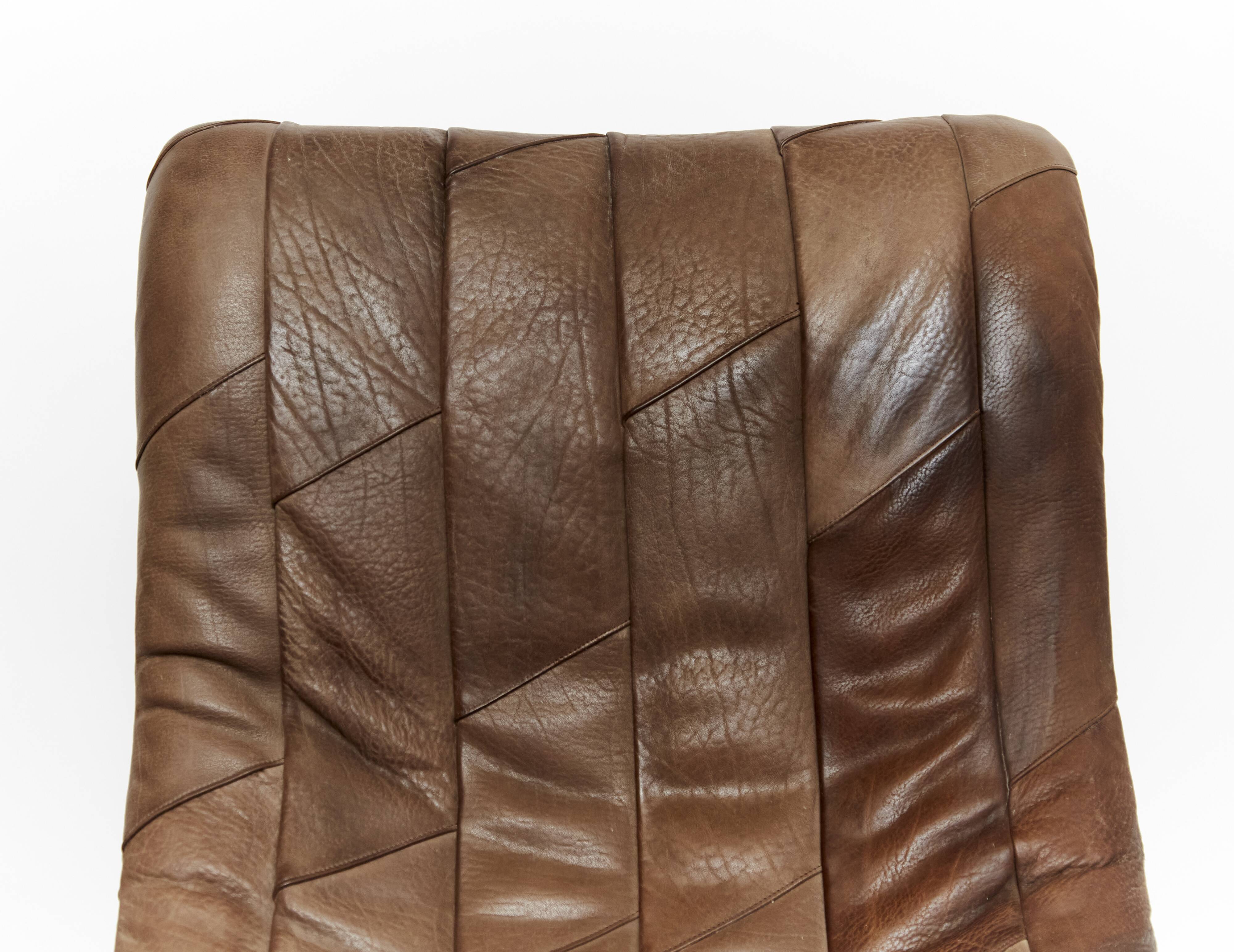 Fauteuil patchwork DS-50 de De Sede, années 1970