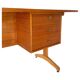 1960s scandinavian desk in teak wood