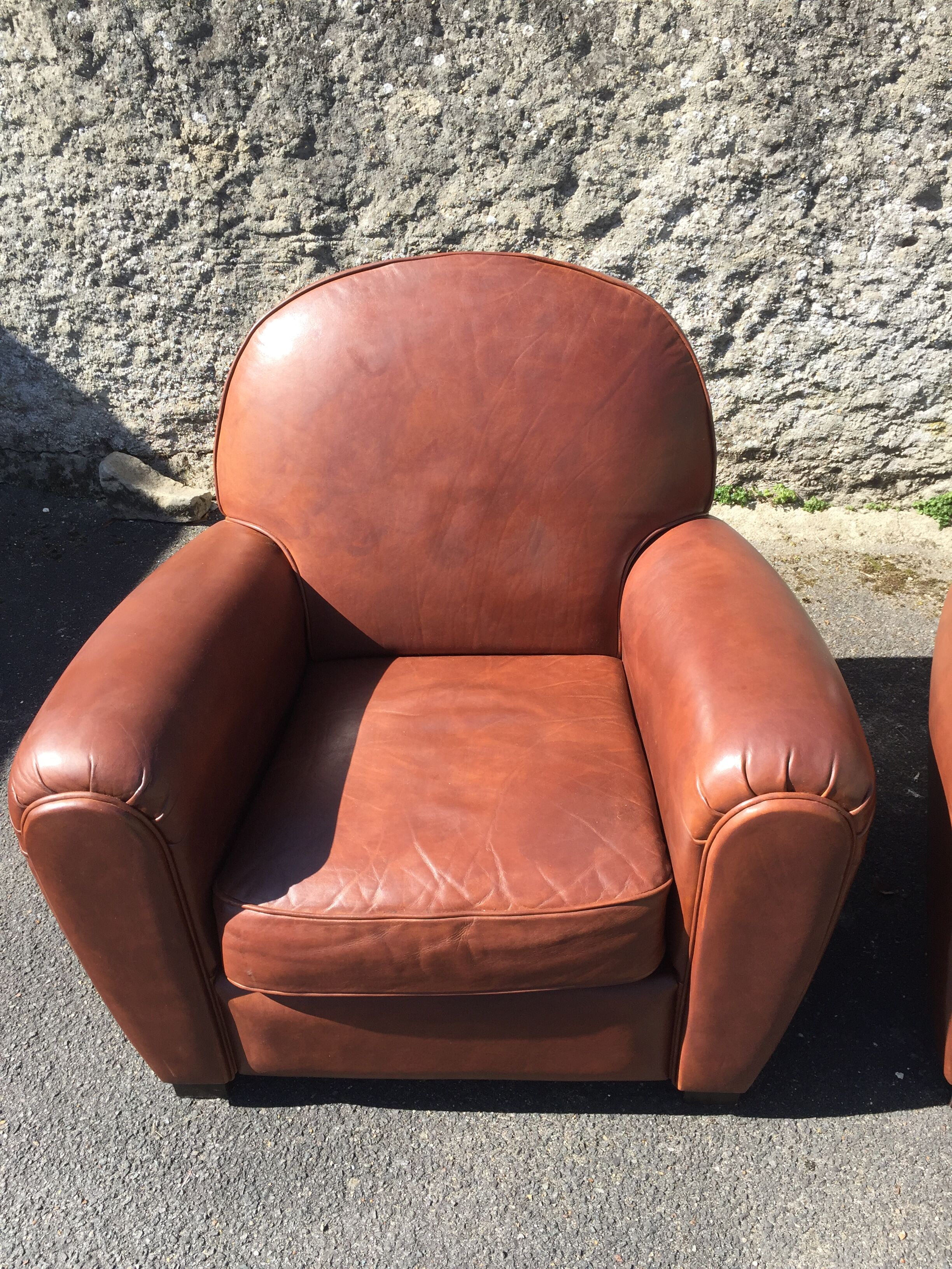 Pair of club chairs 1930