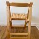 Paire de chaises pliantes