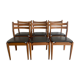 Série de 6 chaises vintage