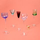 Lot of 5 stemware