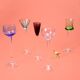 Lot of 5 stemware